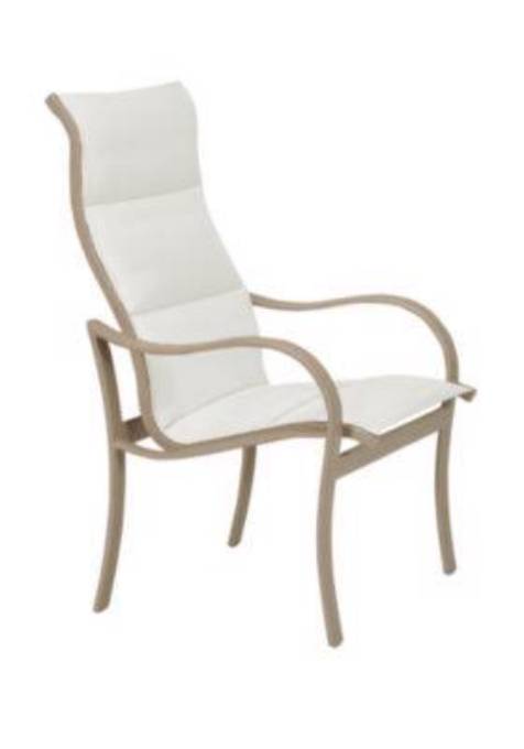 Picture of SHORELINE PADDED SLING HIGH BACK DINING CHAIR