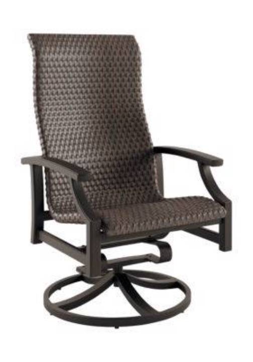 Picture of MARCONI WOVEN BUCKET HIGH BACK SWIVEL ROCKER