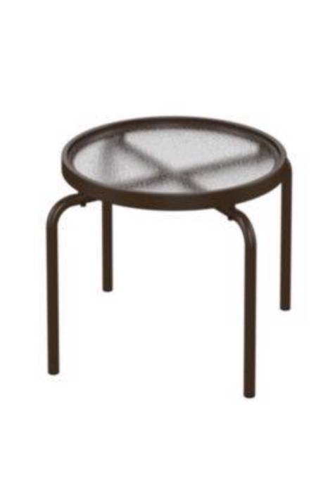 Picture of ACRYLIC  20" ROUND STACKINGTEA TABLE