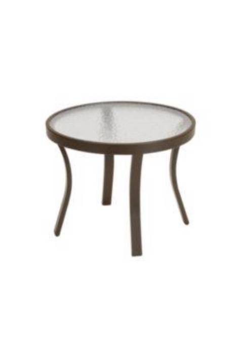 Picture of ACRYLIC 20" ROUND TEA TABLE