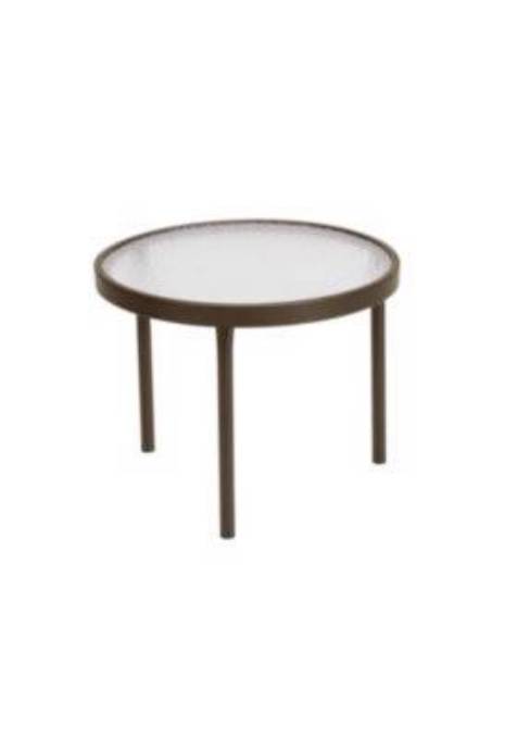 Picture of ACRYLIC 20" ROUND TEA TABLE