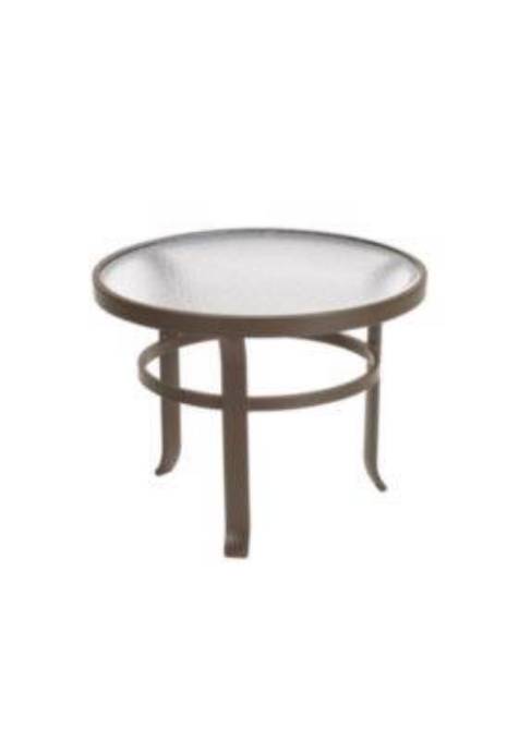Picture of ACRYLIC 24" ROUND TEA TABLE