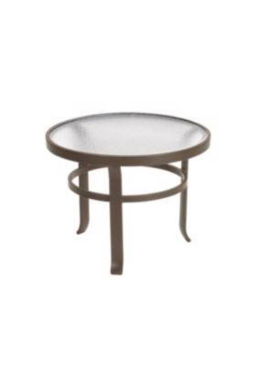 Picture of ACRYLIC 24" ROUND TEA TABLE