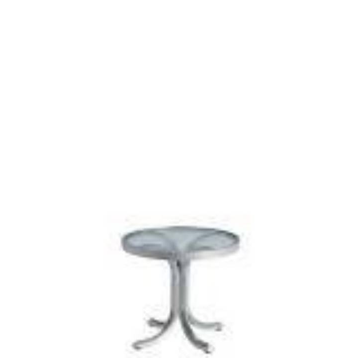 Picture of OBSCURE GLASS 20" ROUND TEA TABLE