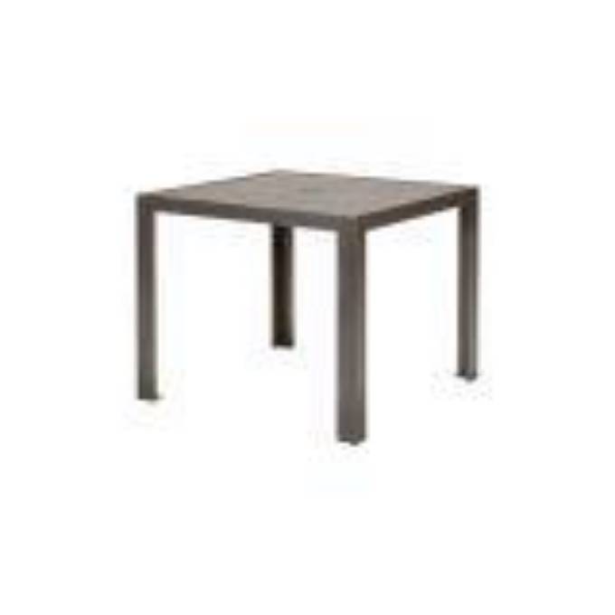 Picture of ALUMINUM SLAT 36" SQUARE  ADA DINING UMBRELLA TABLE