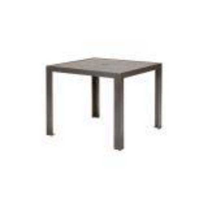 Picture of ALUMINUM SLAT 36" SQUARE  ADA DINING UMBRELLA TABLE