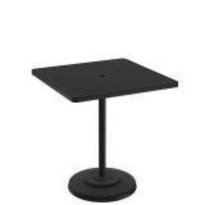 Picture of BOULEVARD 36" SQUARE KD PEDESTAL BAR UMBRELLA TABLE
