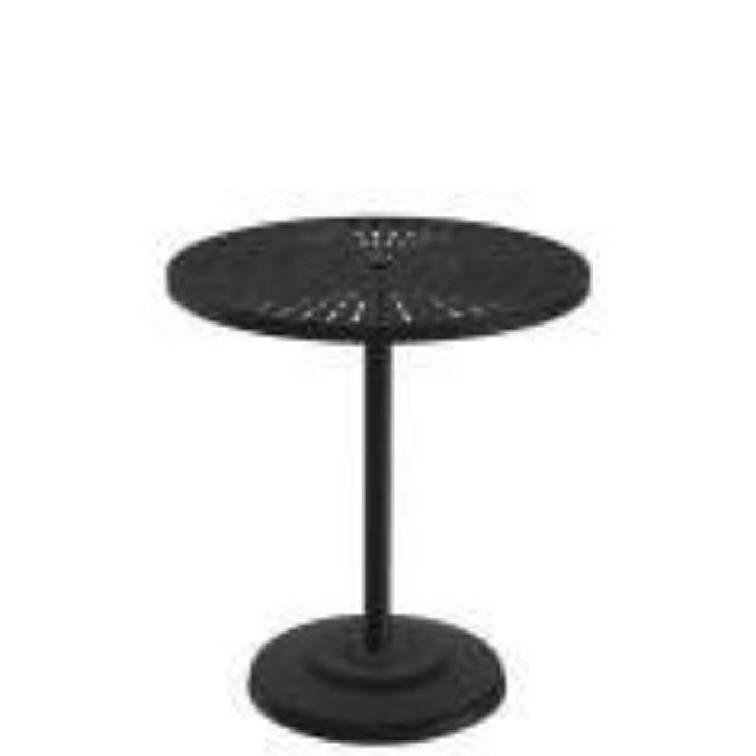 Picture of LA'STRATTA 36" ROUND KD PEDESTAL BAR UMBRELLA TABLE