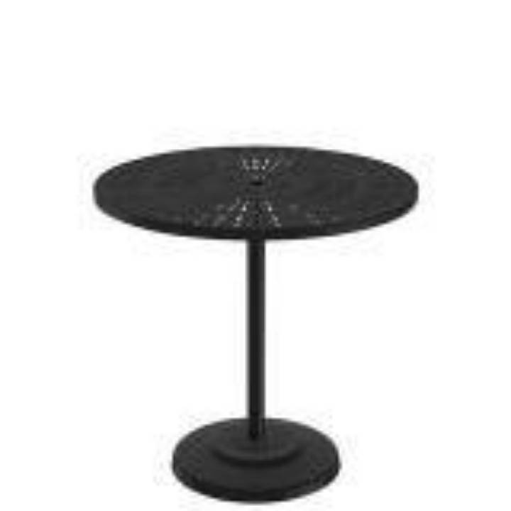 Picture of LA'STRATTA 42" ROUND KD PEDESTAL BAR UMBRELLA TABLE