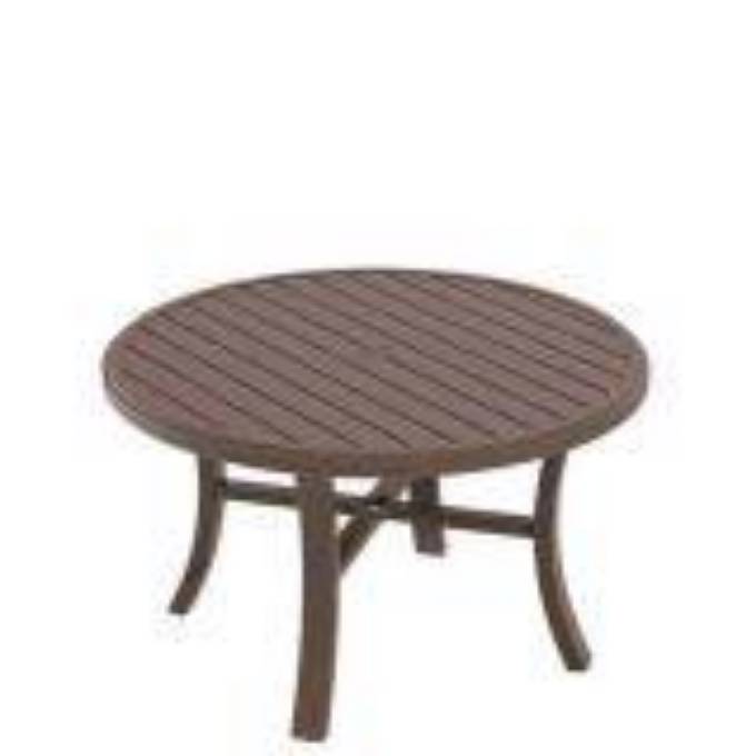 Picture of BANCHETTO 48" ROUND KD COUNTER UMBRELLA TABLE