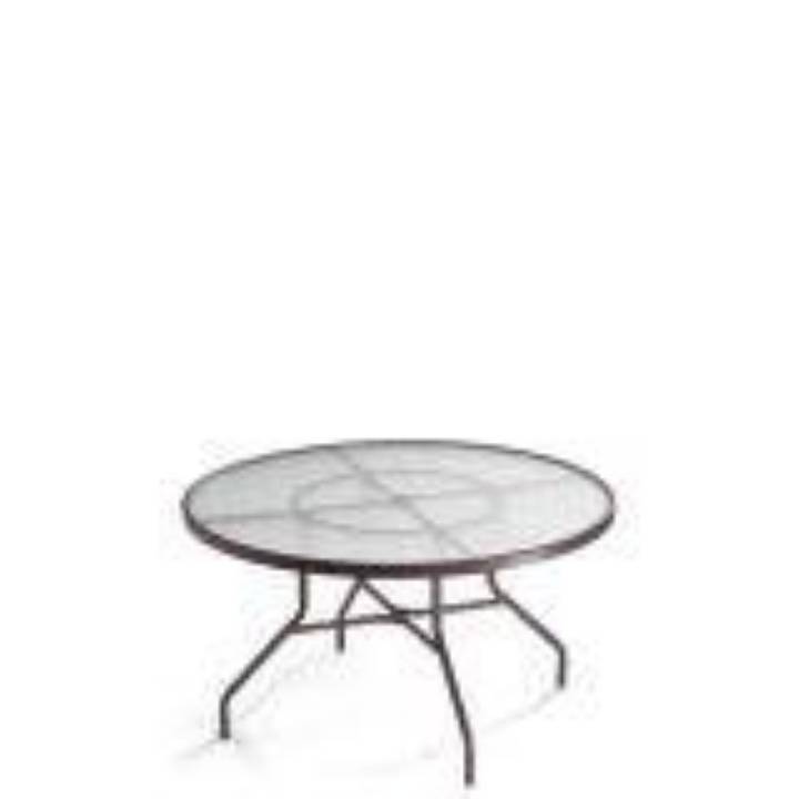 Picture of ACRYLIC 48" ROUND DINING UMBRELLA TABLE