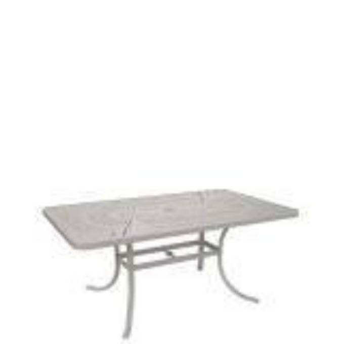 Picture of LA'STRATTA 66" X 40" RECTANGULAR UMBRELLA DINING TABLE