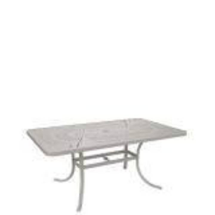Picture of LA'STRATTA 66" X 40" RECTANGULAR UMBRELLA DINING TABLE