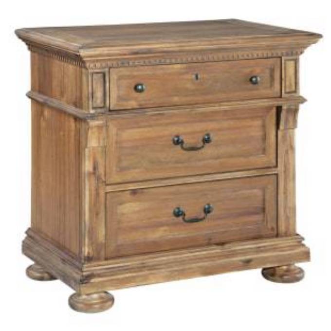 Picture of WELLINGTON HALL THREE DRAWER NIGHT STAND