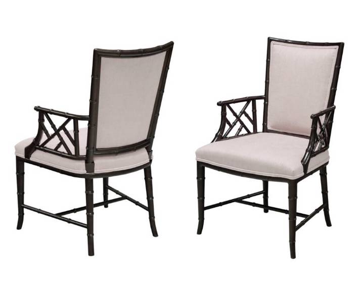 Picture of CHINESE CHIPPENDALE ARM CHAIR