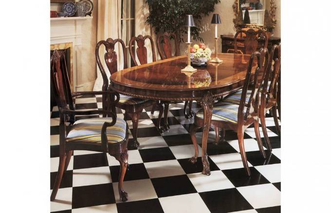 Picture of QUEEN ANNE ARM CHAIR
