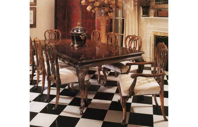 Picture of CHIPPENDALE DINING TABLE