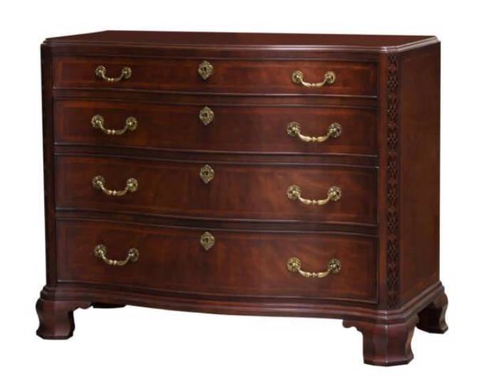 Picture of GEORGIAN SERPENTINE CHEST