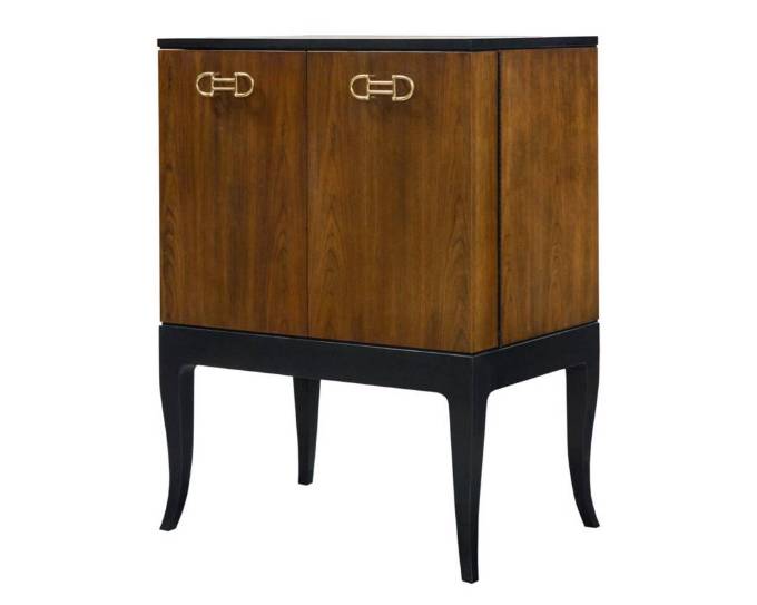 Picture of BELMONT CHEST ON STAND BAR CABINET BY JULIE BROWNING BOVA