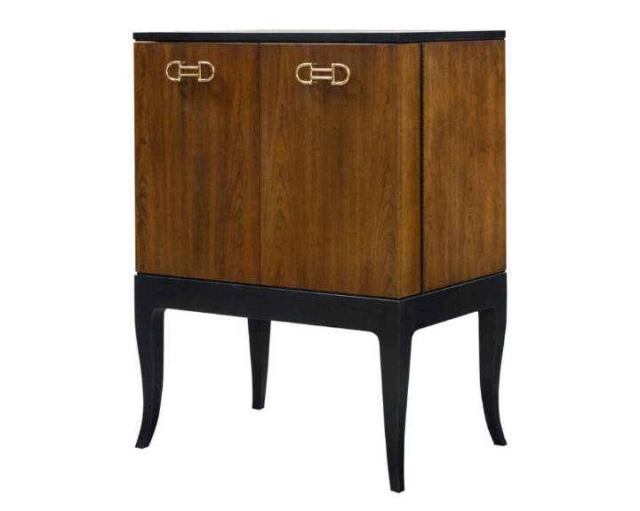 Picture of BELMONT CHEST ON STAND BAR CABINET BY JULIE BROWNING BOVA