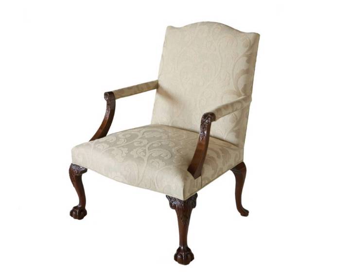 Picture of CHIPPENDALE LIBRARY CHAIR