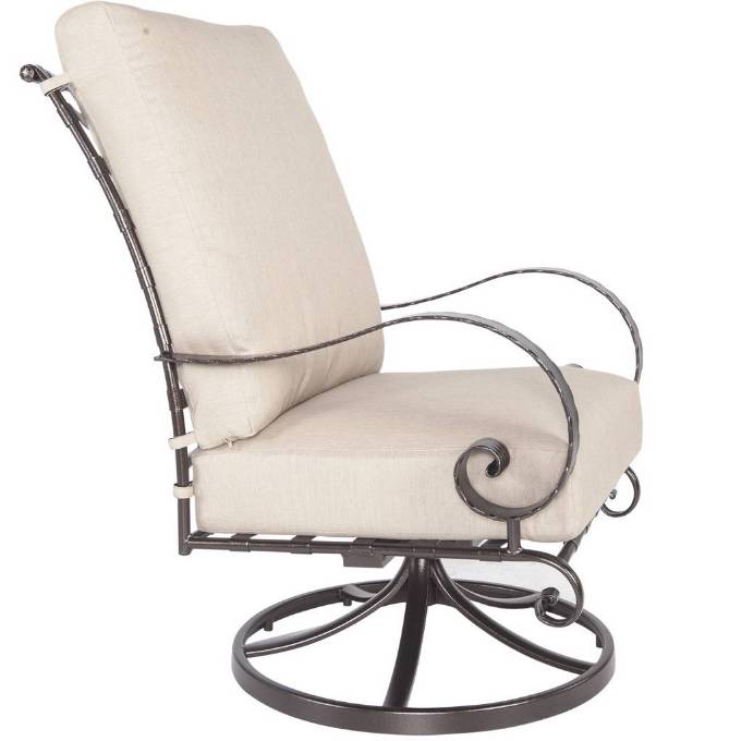 Picture of HIGH-BACK SWIVEL ROCKER LOUNGE CHAIR