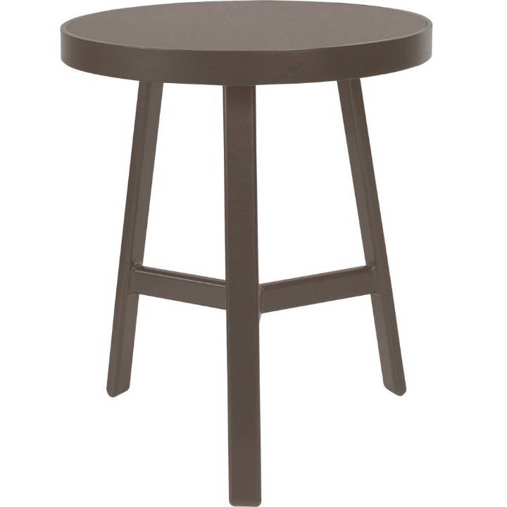 Picture of 18" RD. SIDE TABLE WITH METAL TOP