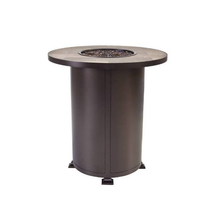 Picture of 36" RD. COUNTER HEIGHT VULSINI ALUMINUM FIRE PIT