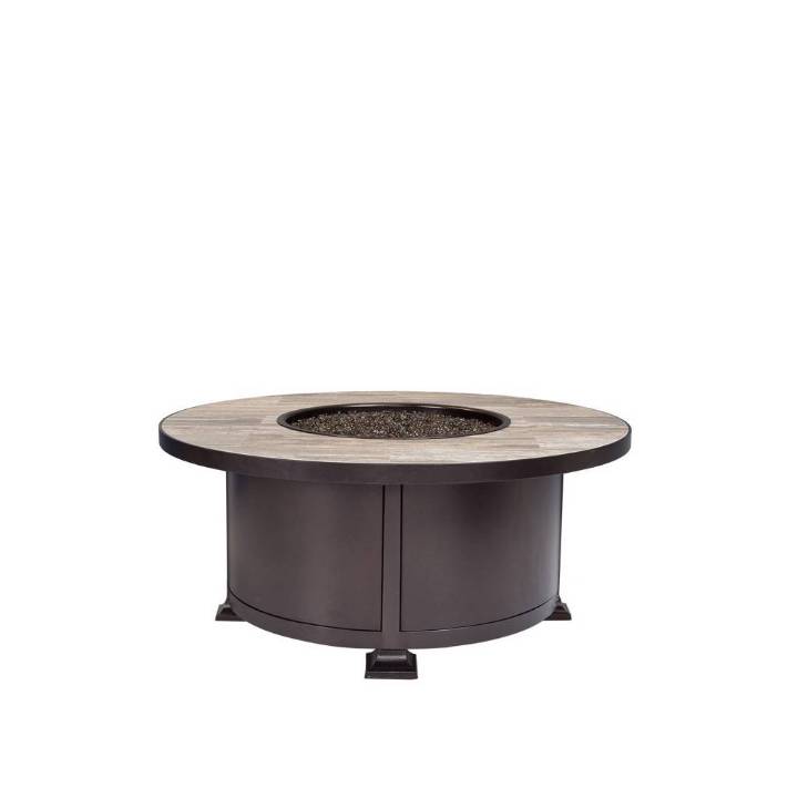 Picture of 42" RD. OCCASIONAL HEIGHT VULSINI ALUMINUM FIRE PIT
