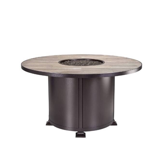 Picture of 54" RD. DINING HEIGHT VULSINI ALUMINUM FIRE PIT