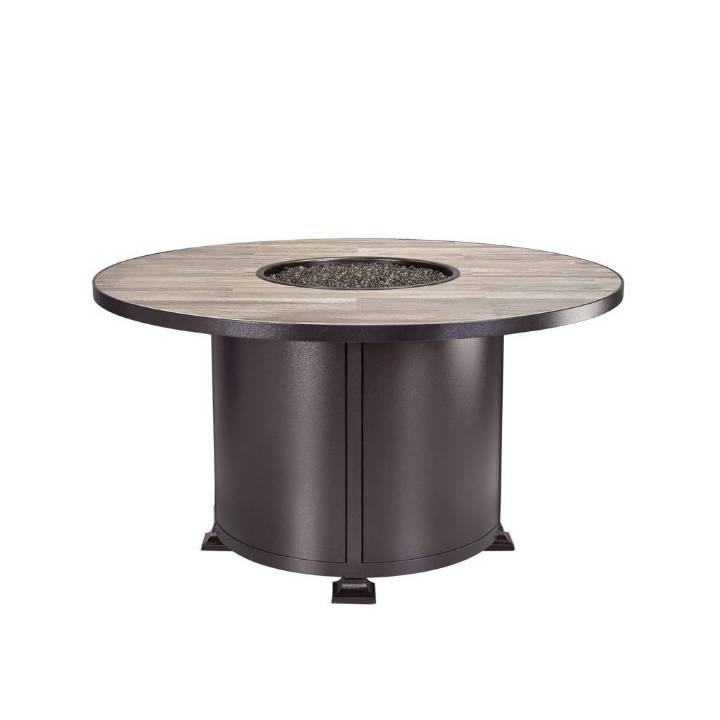 Picture of 54" RD. DINING HEIGHT VULSINI ALUMINUM FIRE PIT