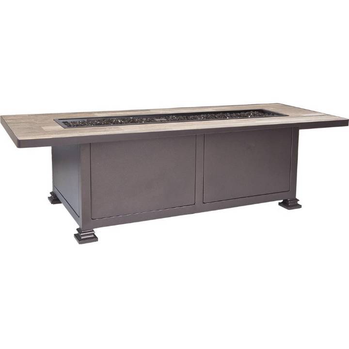 Picture of 28" X 72" OCCASIONAL HEIGHT SANTORINI FIRE PIT