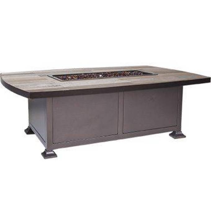 Picture of 36" X 58" OCCASIONAL HEIGHT VULSINI ALUMINUM FIRE PIT