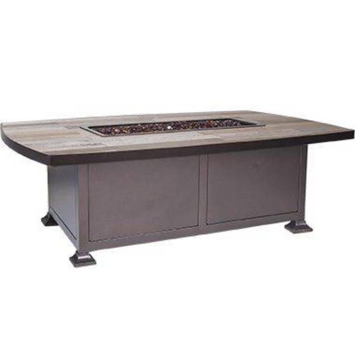 Picture of 36" X 58" OCCASIONAL HEIGHT VULSINI ALUMINUM FIRE PIT