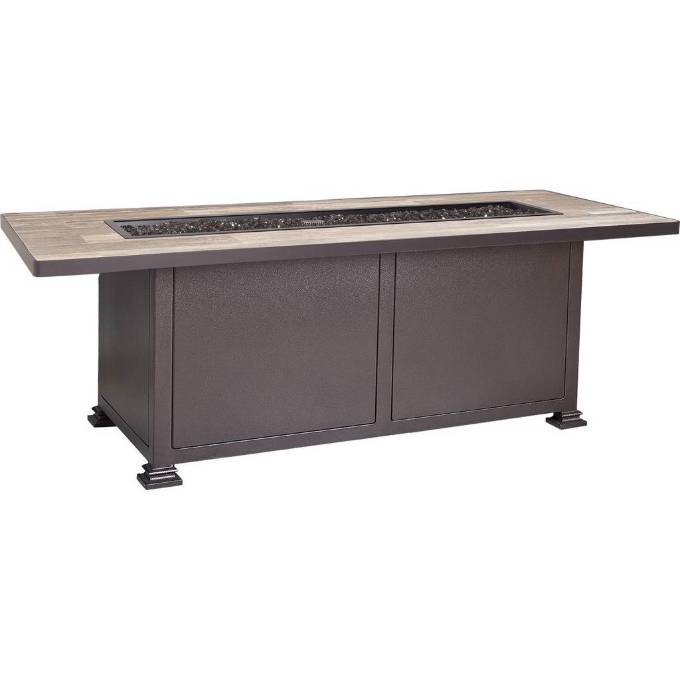 Picture of 28" X 72" CHAT HEIGHT SANTORINI FIRE PIT