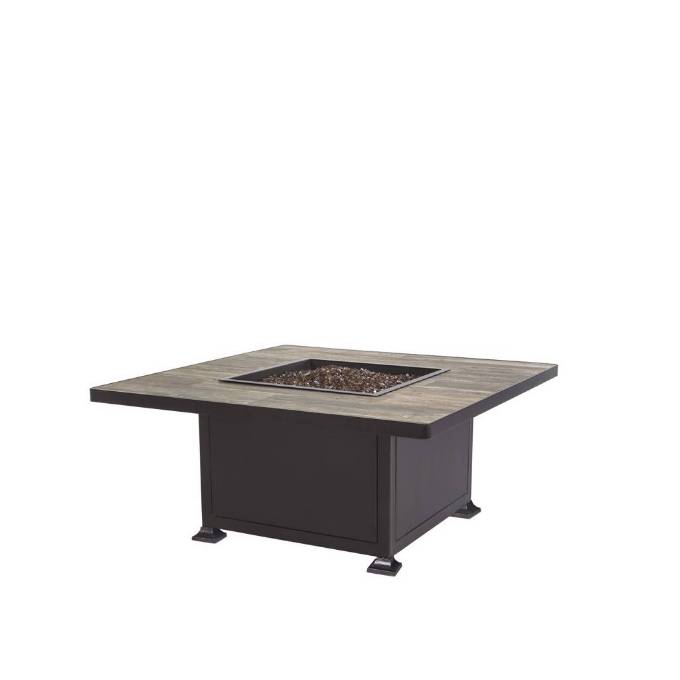 Picture of 42" SQ. OCCASIONAL HEIGHT VULSINI ALUMINUM FIRE PIT