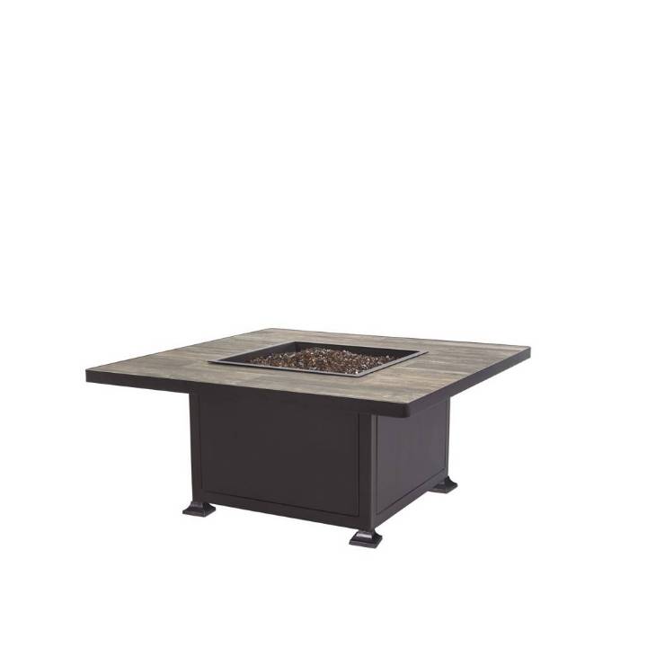 Picture of 42" SQ. OCCASIONAL HEIGHT VULSINI ALUMINUM FIRE PIT