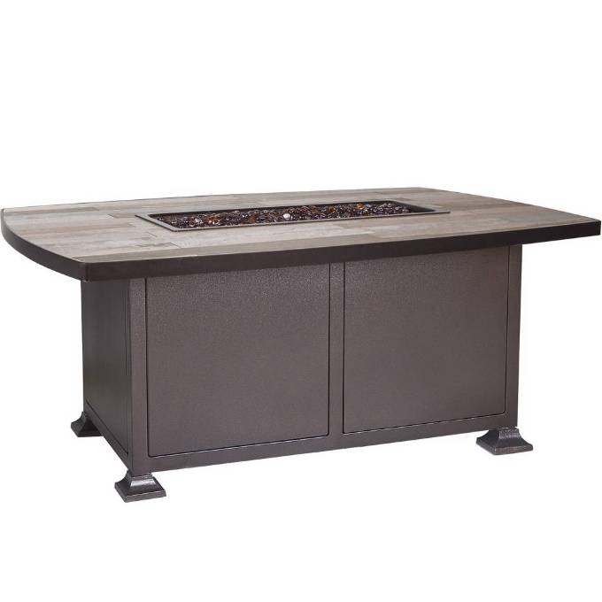 Picture of 36" X 58" BOAT CHAT HEIGHT VULSINI ALUMINUM FIRE PIT