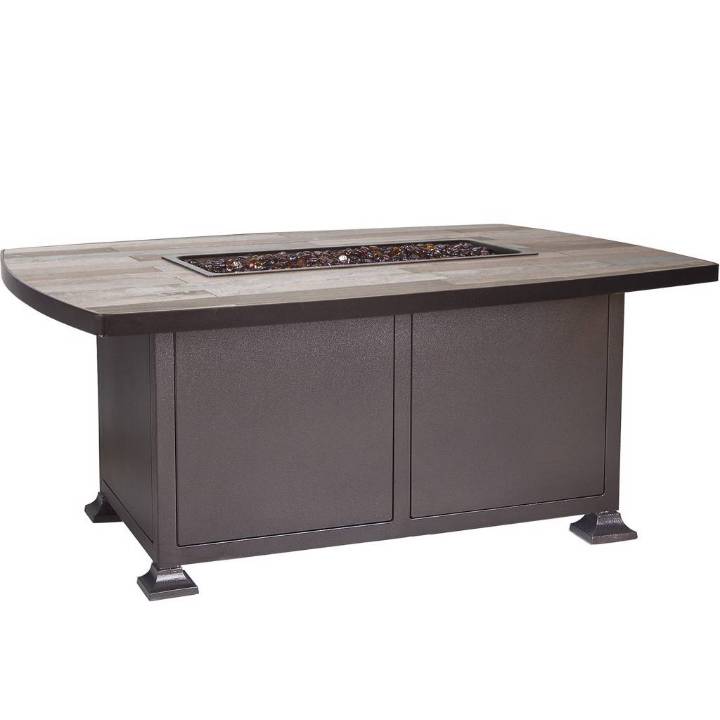 Picture of 36" X 58" BOAT CHAT HEIGHT VULSINI ALUMINUM FIRE PIT