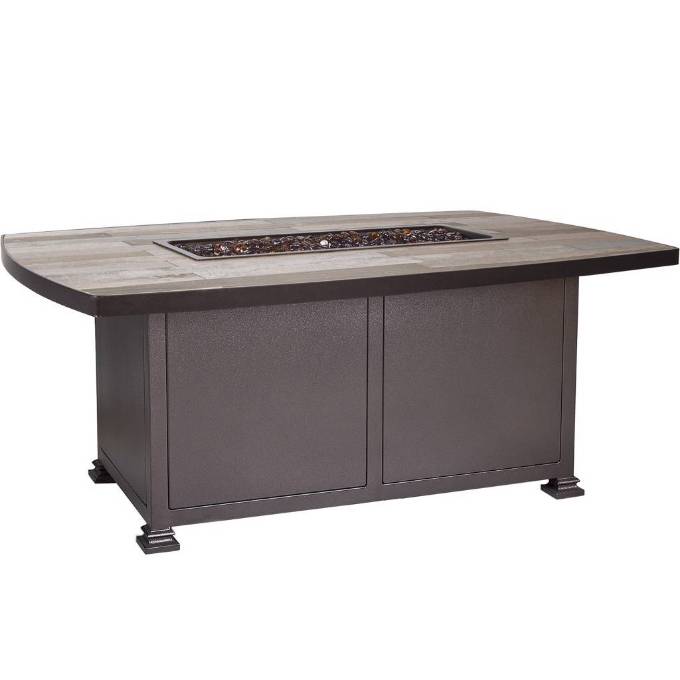 Picture of 36" X 58" BOAT CHAT HEIGHT SANTORINI FIRE PIT