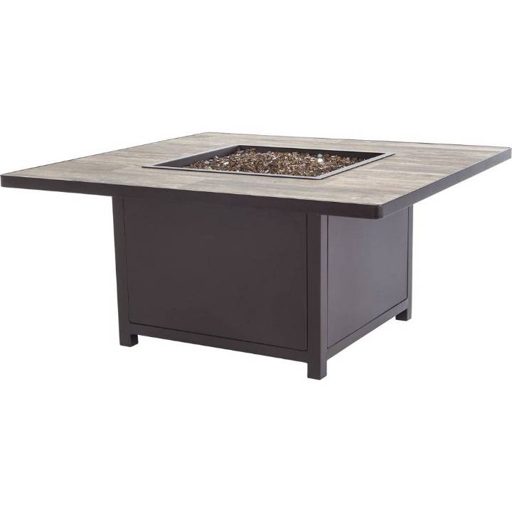 Picture of 42" SQ. OCCASIONAL HEIGHT ELBA ALUMINUM FIRE PIT
