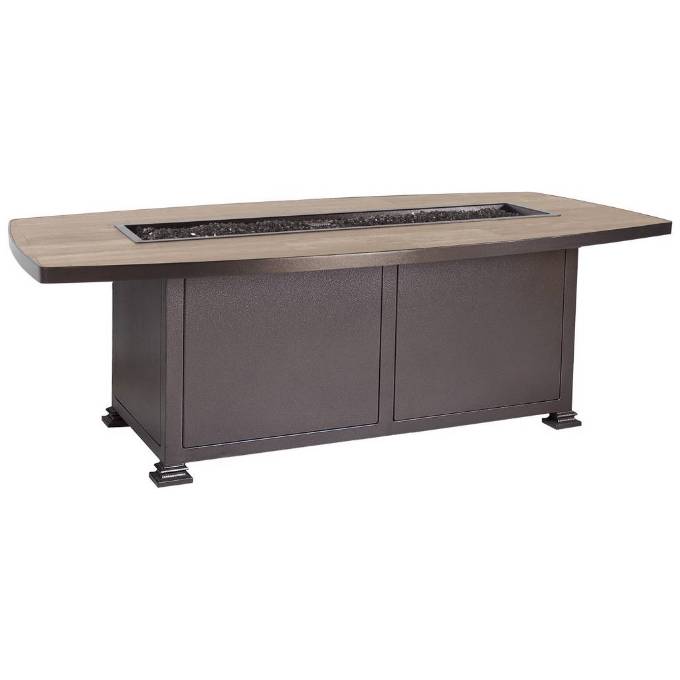 Picture of 36" X 74" BOAT CHAT HEIGHT SANTORINI FIRE PIT