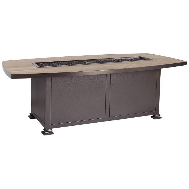 Picture of 36" X 74" BOAT CHAT HEIGHT SANTORINI FIRE PIT