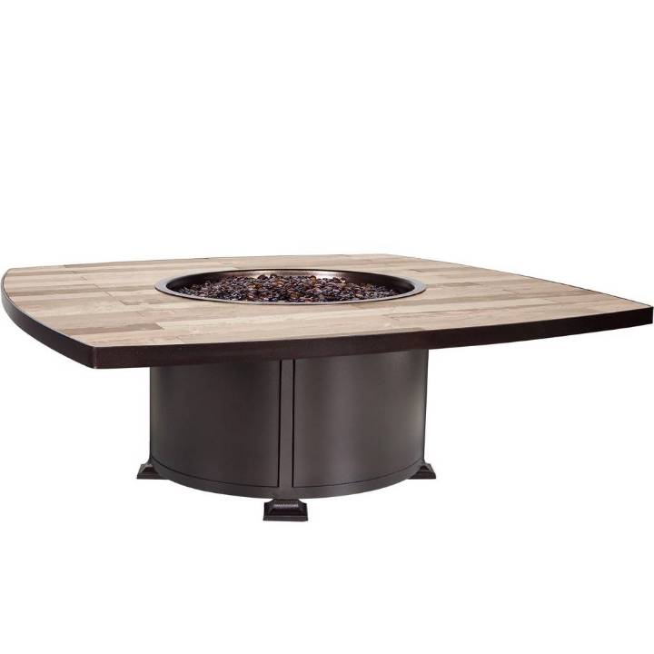 Picture of 54" BOAT OCCASIONAL HEIGHT VULSINI ALUMINUM FIRE PIT