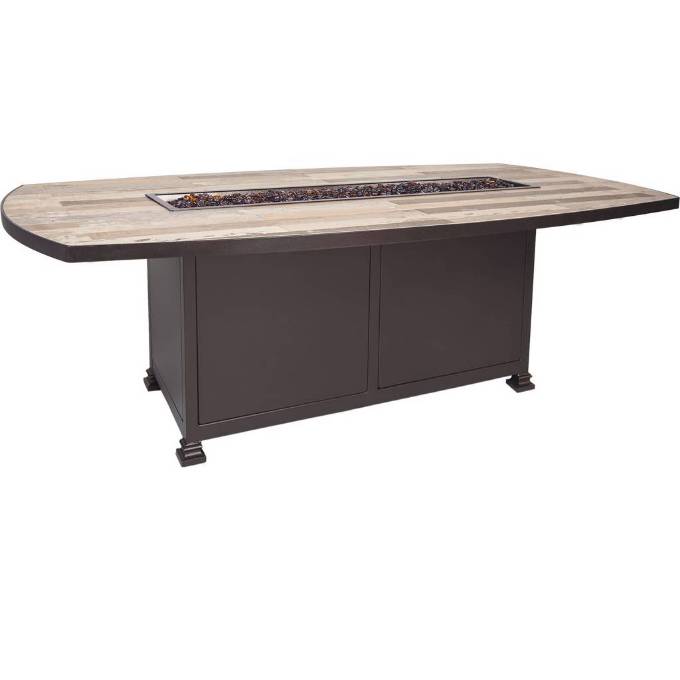 Picture of 44" X 84" BOAT COUNTER HEIGHT SANTORINI FIRE PIT