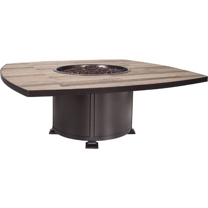 Picture of 60" BOAT OCCASIONAL HEIGHT VULSINI ALUMINUM FIRE PIT