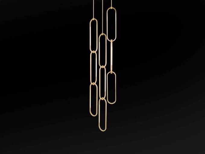 Picture of OVALO CHAIN PENDANT CLUSTER