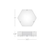 Picture of ANTHÉRON FLUSH MOUNT