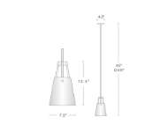 Picture of CORNICHE PENDANT