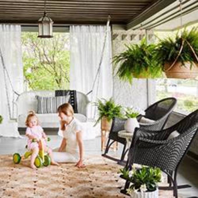 Picture of ALL SEASONS SETTEE SWING WITH PADDED SEAT